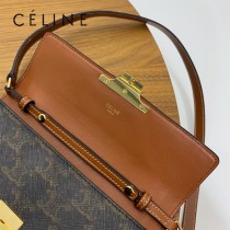 CELINE賽琳 原單TRIOMPHE Woc老花信封包