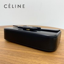 CELINE賽琳 原單春夏新款 新出皮扣链条腋下包