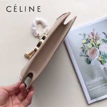 CELINE賽琳 原單BESACE TRIOMPHE亮澤牛皮革鏈條包