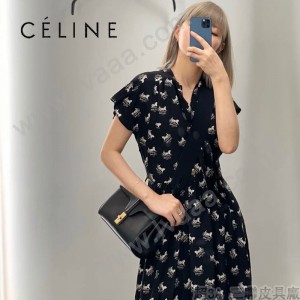 196853-005  CELINE 賽琳原單TEEN SOFT 16牛皮革手袋