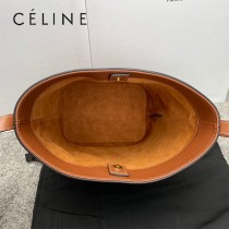 198243-02  CELINE賽琳 原單春夏新品CUIR TRIOMPHE小號光滑牛皮水桶包