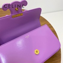 CELINE賽琳 原單春夏新款 新出皮扣链条腋下包