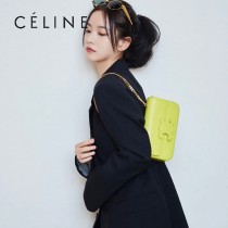 CELINE賽琳 原單春夏新款 新出皮扣链条腋下包