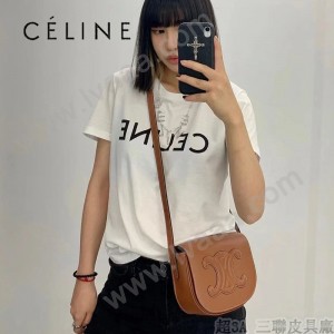 CELINE賽琳-01  原單春夏FOLCO馬鞍包