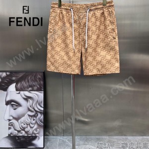 FENDI 夏季新款 凈版 五分褲 短褲 沙灘褲