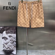 FENDI 夏季新款 凈版 五分褲 短褲 沙灘褲