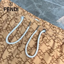 FENDI 夏季新款 凈版 五分褲 短褲 沙灘褲