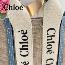 Chloe 最新原單Tote Bag Woody mini 迷你肩帶款