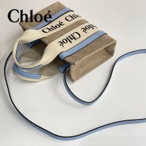 Chloe 最新原單Tote Bag Woody mini 迷你肩帶款