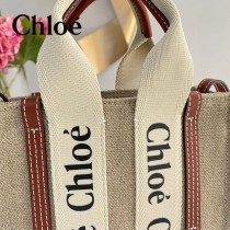 Chloe 最新原單Tote Bag Woody mini 迷你肩帶款