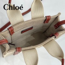 Chloe 最新原單Tote Bag Woody mini 迷你肩帶款