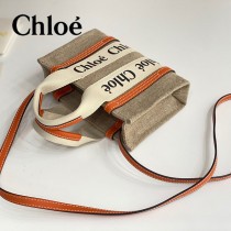 Chloe 最新原單Tote Bag Woody mini 迷你肩帶款