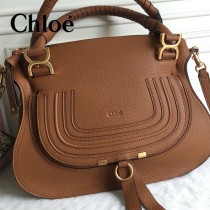 chloe 獨家 MARCIE系列原單小牛皮 手提單肩斜挎包