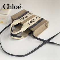 Chloe 最新原單Tote Bag Woody mini 迷你肩帶款