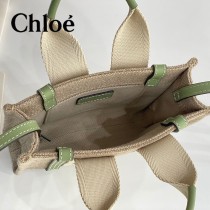 Chloe 最新原單Tote Bag Woody mini 迷你肩帶款