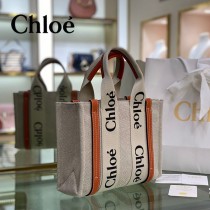 Chloe小號原單Woody Tote Bag手提托特包