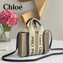 Chloe 最新原單Tote Bag Woody mini 迷你肩帶款