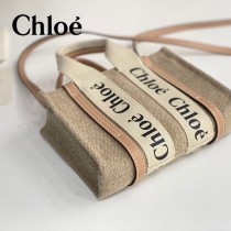 Chloe 最新原單Tote Bag Woody mini 迷你肩帶款