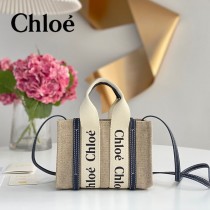 Chloe 最新原單Tote Bag Woody mini 迷你肩帶款