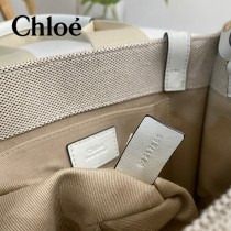 克洛伊Chloe Woody 托特包原單单宁布小號肩帶款