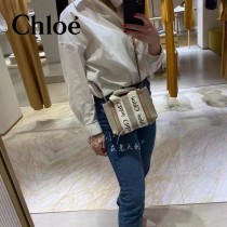 Chloe 最新原單Tote Bag Woody mini 迷你肩帶款