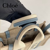 Chloe 最新原單Tote Bag Woody mini 迷你肩帶款