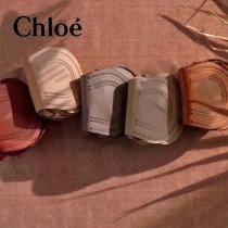 CHLOE爆賣經典款原單進口自然摔紋牛皮風琴包