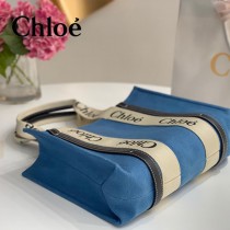 克洛伊Chloe Woody 托特包原單帆布中號