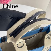 克洛伊Chloe Woody 托特包原單帆布中號