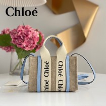 Chloe 最新原單Tote Bag Woody mini 迷你肩帶款