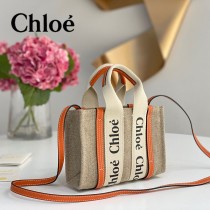 Chloe 最新原單Tote Bag Woody mini 迷你肩帶款