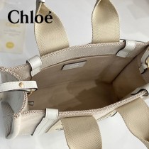 克洛伊Chloe Woody 托特包原單单宁布小號肩帶款