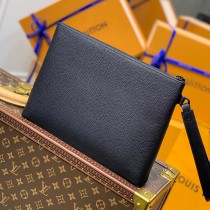LV原單 M69837-01  黑色 全皮手包手拿包 IPAD 保護套