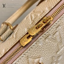 LV 原单M46163-02  压花绿 本款 Speedy Bandouliere 20 手袋