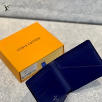 LV原單M81404藍色Multiple 錢夾