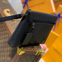 LV原單 M69837-01  黑色 全皮手包手拿包 IPAD 保護套