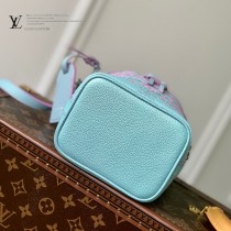 LV 原單M81626壓花藍 本款 Nano Noe手袋