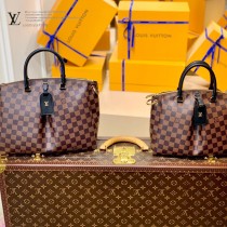 LV 原單N45282咖格 Boetie 小號拉鏈托特包