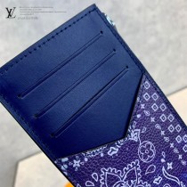 LV原單M81432藍色 Coin 卡夾