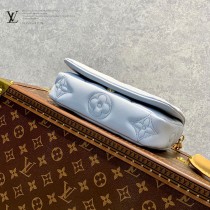 LV原單 M81400香蕉黃 M81399霧霾藍 M81398黑色 Wallet on Strap 手袋