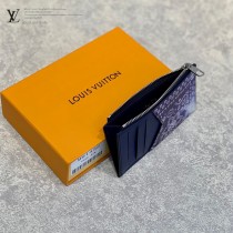 LV原單M81432藍色 Coin 卡夾