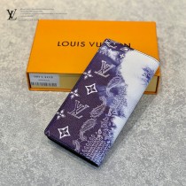 LV原單M81405藍色BRAZZA 錢夾西裝夾