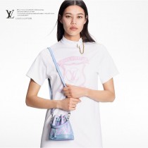 LV 原單M81626壓花藍 本款 Nano Noe手袋