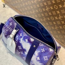 LV原單M20555星空藍City Keepall 手袋