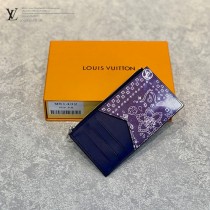 LV原單M81432藍色 Coin 卡夾