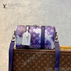 M20555 Louis Vuitton Monogram Bandanae City Keepall Bag