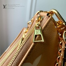 LV M80399淺棕絲印Multi Pochette Accessoires 斜挎包