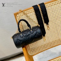 LV原單 M59800黑色 M59826火龍果色 M59827雪白色 Papillon BB 手袋