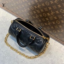 LV原單 M59800黑色 M59826火龍果色 M59827雪白色 Papillon BB 手袋