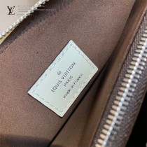 LV原單M57791-01 鱷魚紋全皮鏈條包Coussin 小號手袋